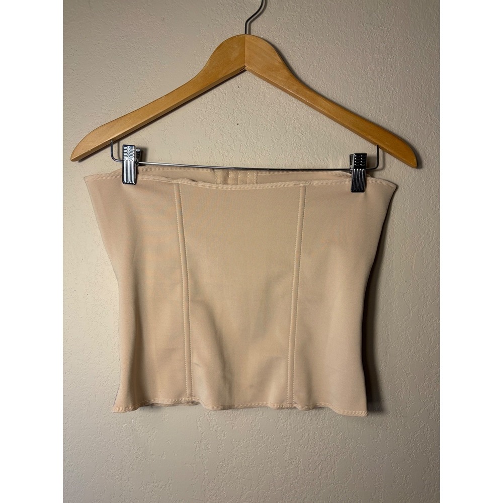 Magic‎ Curves MC403 Waist Cincher Shapewear Corset Trainer Beige Large